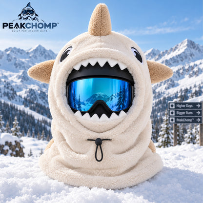 PeakChomp Shark Ski Hood