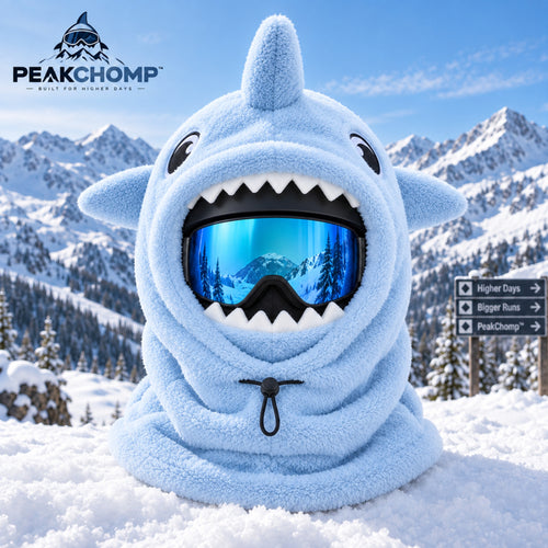 PeakChomp Shark Ski Hood