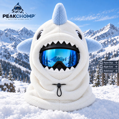 PeakChomp Shark Ski Hood